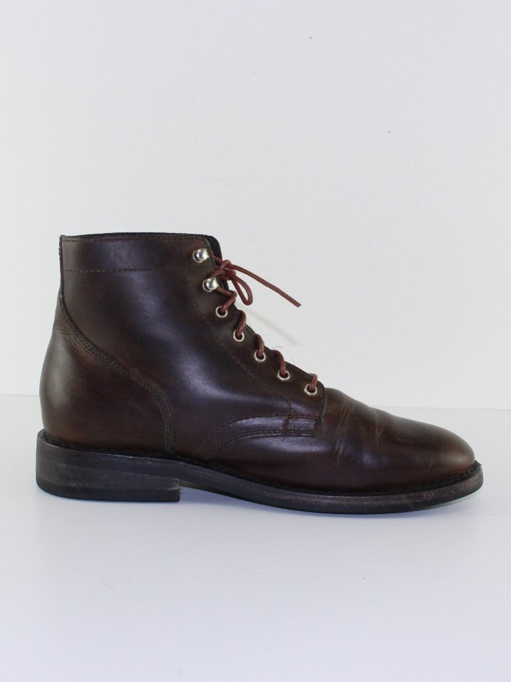 Thursdays Brown Leather Ankle Boots (9 US)